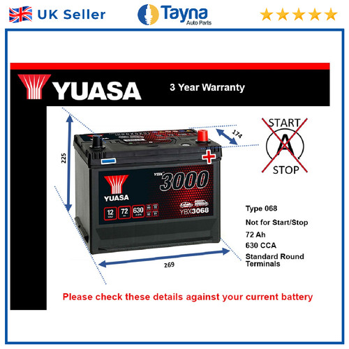 Battery fits ferrari mondial - battery,