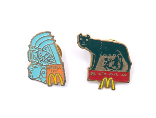 Vintage mcdonalds metal - vintage, pin