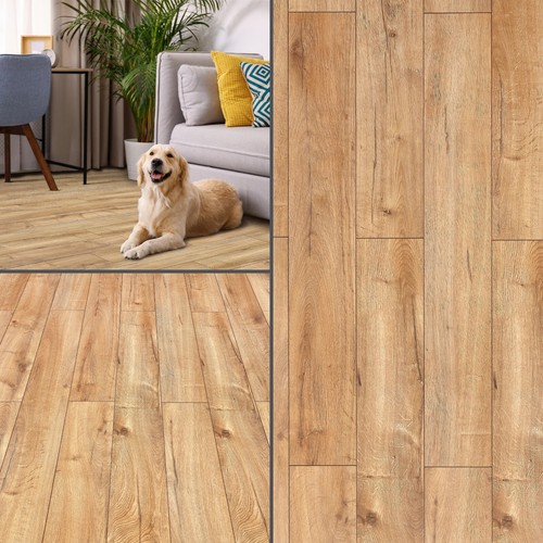 Natural oak laminate flooring - oak,