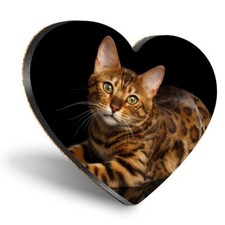 Heart MDF Coaster Spotted
