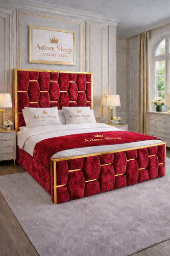 Luxury hexa gold strip - strip, bed