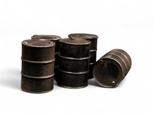 Model Railway Oil Drums -