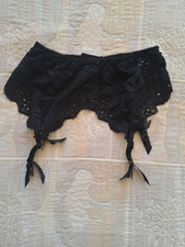 Vintage BHS Black Lacy Made In