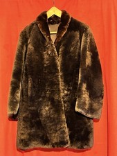 Vintage glossy dark brown
