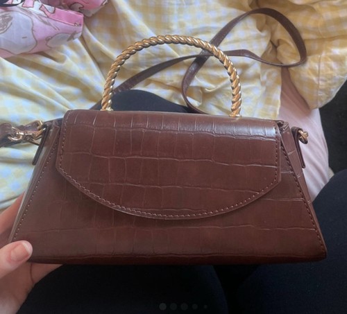 Primark brown croc faux - primark,