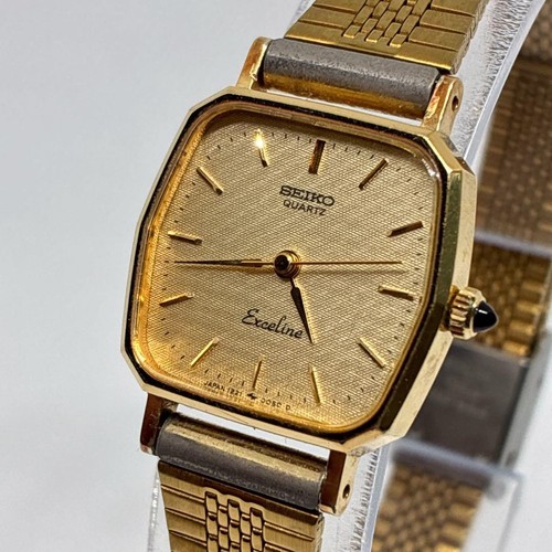Seiko excelene gold quartz - seiko,