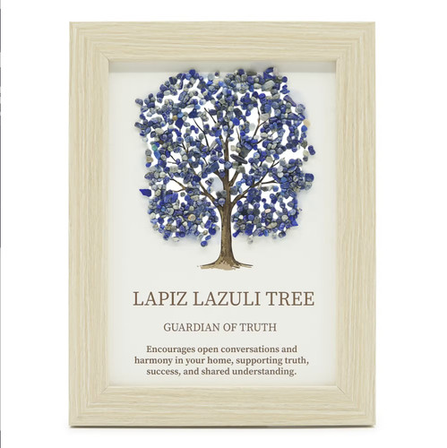 Lapis gemstone tree life - lapis,