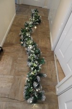 Luxury Artificial Christmas 8 Ft 6 inches Garland With Lights