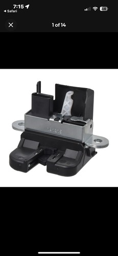 Tailgate boot lock actuator - boot,