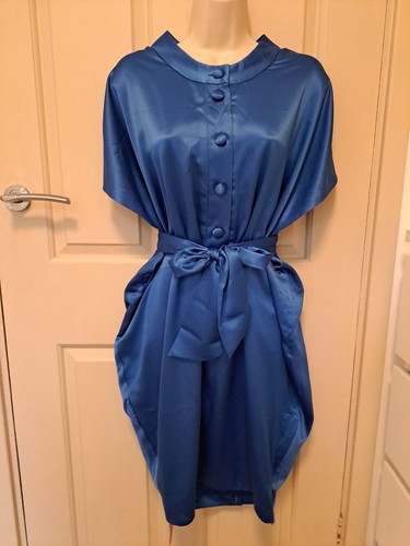 Fuse preen blue buttoned - by,