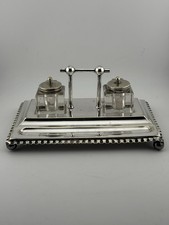 Antique EPNS Double Glass