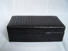 REDUCED! Black Croc Leather
