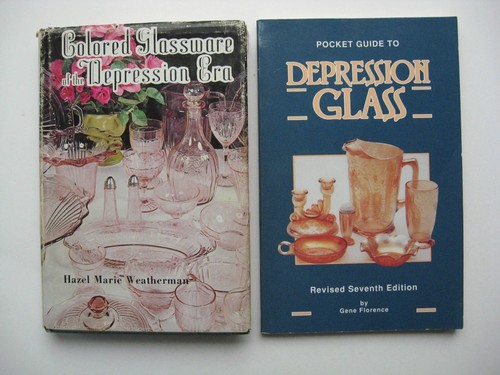 Colored glassware - colored, of