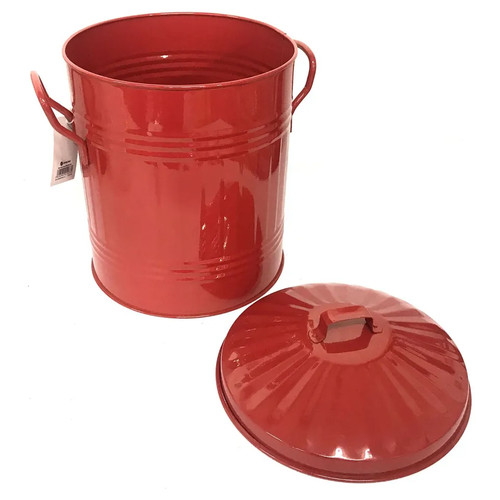Galvanised mini metal - metal, bin