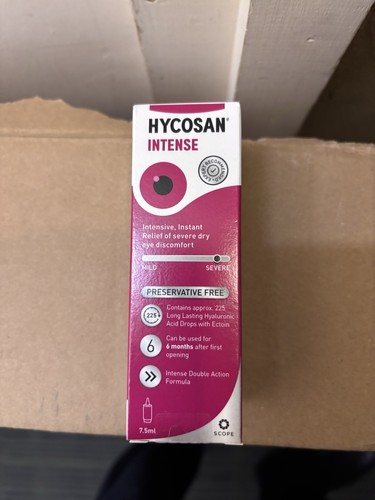 Hycosan intense eye drops - 3x,