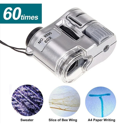 60x mini pocket microscope - mini,