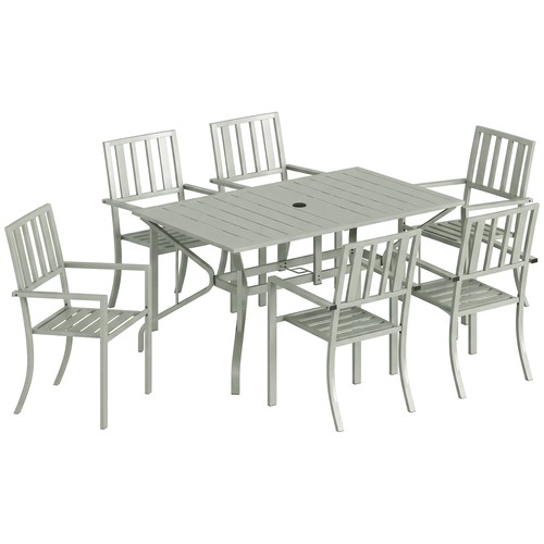 Piece garden dining set - 7-piece,
