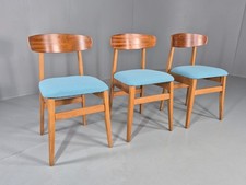 3 Vintage Dining Chairs MId