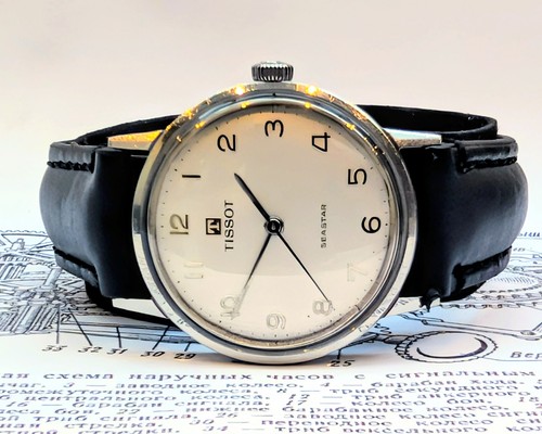 Vintage 1965 tissot seastar - vintage,