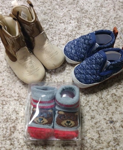 Baby boy shoes size 12 - size, 0-12