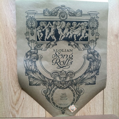 Pianola note song roll - song,