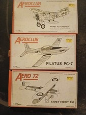 Vintage Aeroclub Model Aircraft Kits (3)