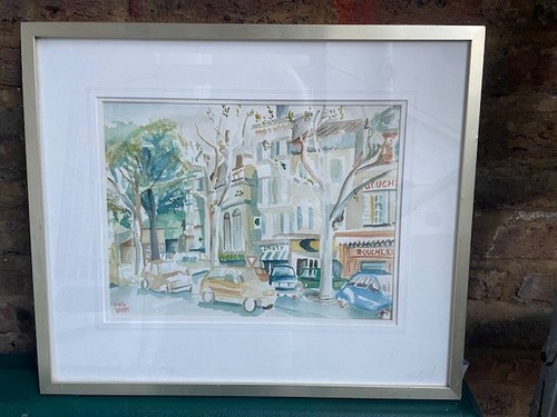 Fred yates watercolour french - yates, watercolour,