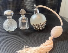3 X Vintage Perfume Bottles