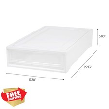 IRIS USA 4pk 27 Qt White Under