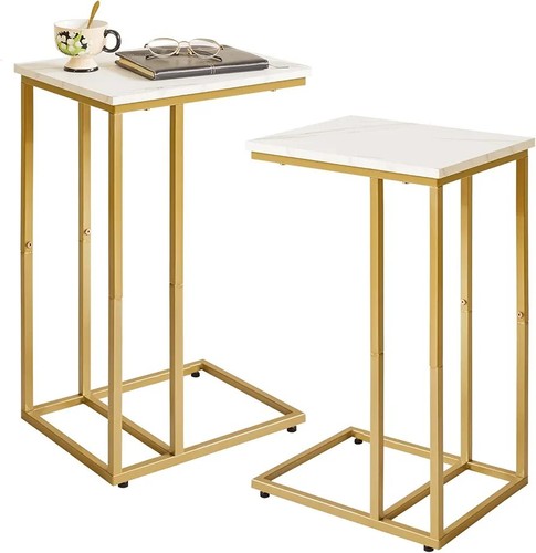 Set shaped side tables - of, 2