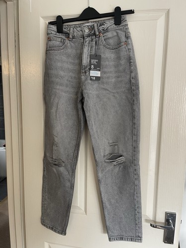 Primark denim grey ripped - primark, co