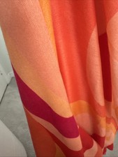 Oliver Bonas Peach  Swirl Scarf