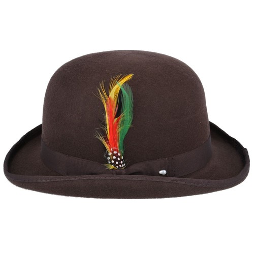 100 wool felt - 100%, bowler