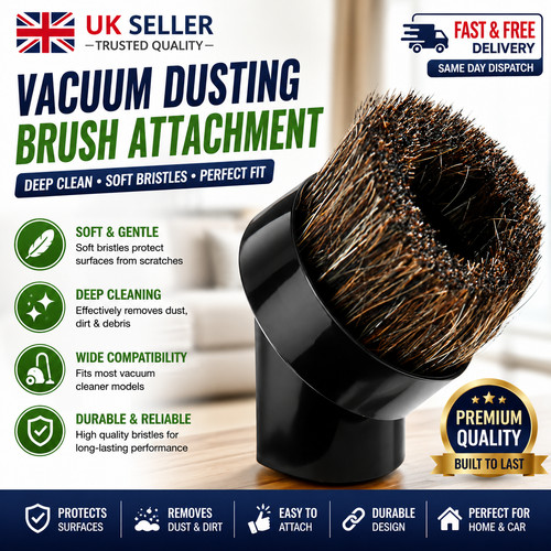 Henry dusting brush - , round