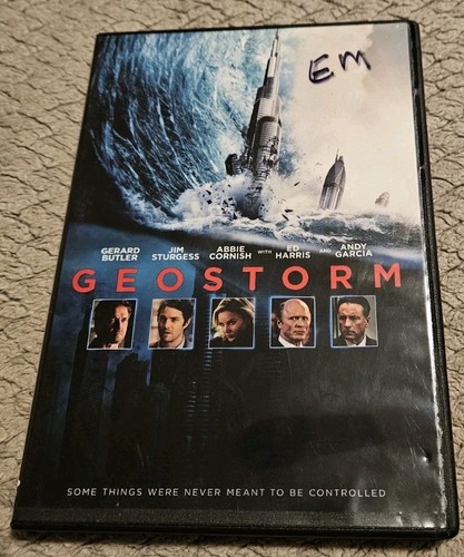 Geostorm 2018 dvd tested plays - dvd,