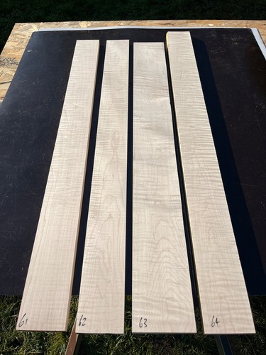 Curly tiger stripe maple - curly,