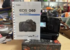 Canon EOS D60 Digital SLR Camera Black