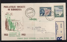 Rhodesia 1955 Victoria Falls