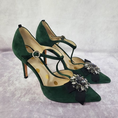 Boden cordelia green suede - boden,