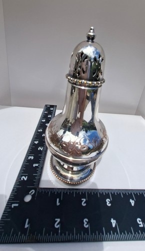 Vintage silver plated sugar - silver,