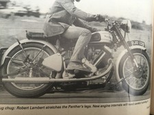 Panther 100 resto motorcycle - 100,