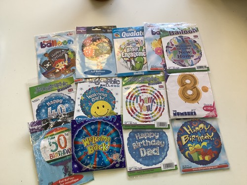 Job lot balloons - 13, with