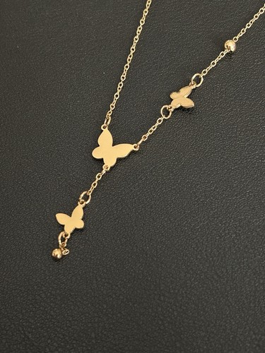 18k gold plated butterfly - 18k,