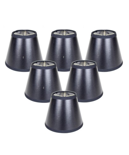 Set of 6 black - x,