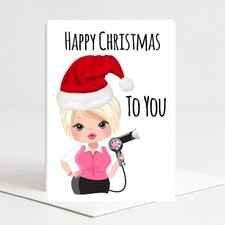 Hairdresser stylist christmas - hairdresser,