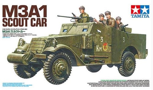 Tamiya m3a1 scout car - scout,