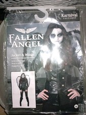 The Fallen Angel / The Crow Fancy Dress Ideal For Halloween Size Medium