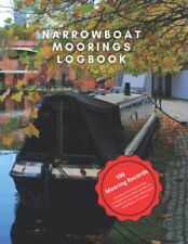 Narrowboat Moorings Logbook: 100 Mooring Records