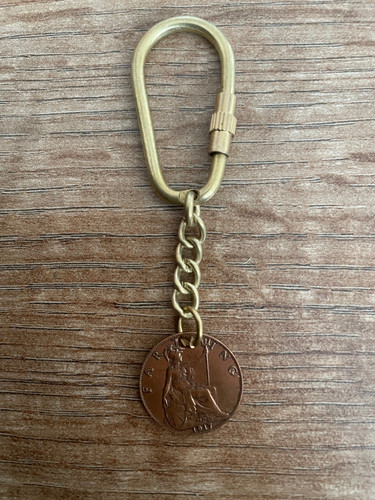 Vintage penny threepenny bit - vintage,