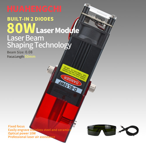 80w laser engraver - laser, head